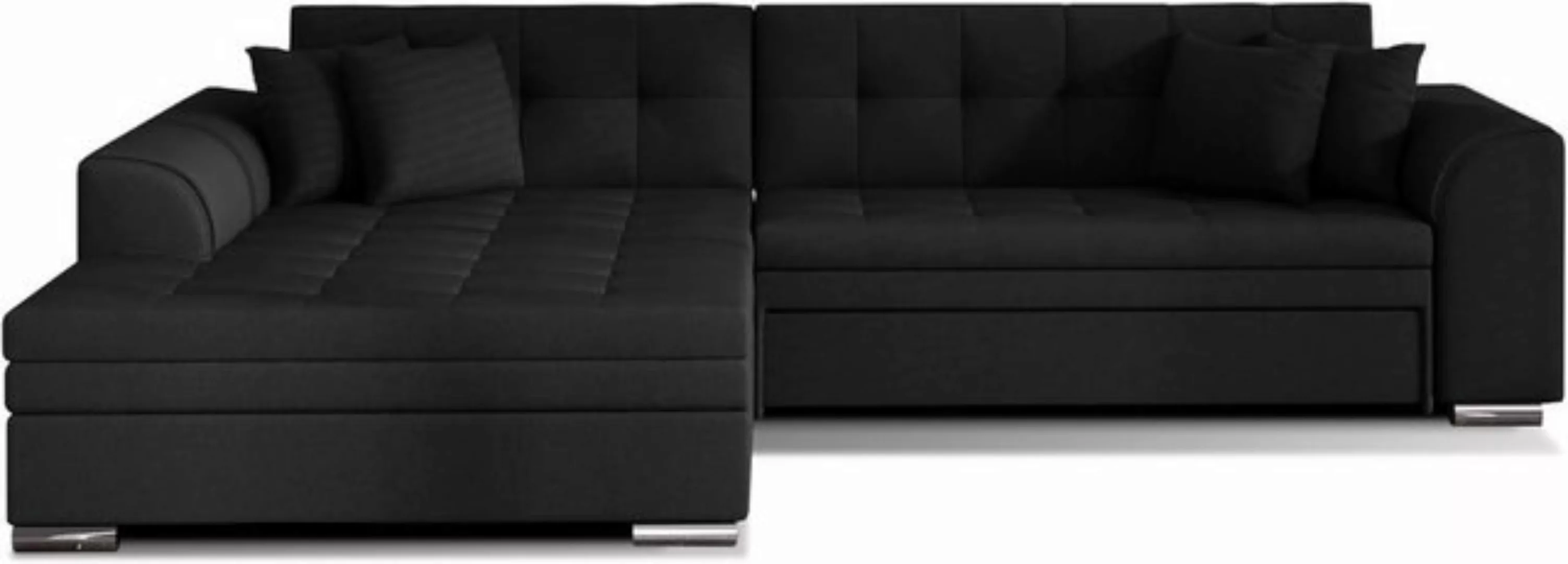 MOEBLO Ecksofa Moreno, Couch für Wohnzimmer, Schlafsofa Sofagarnitur Sofa E günstig online kaufen
