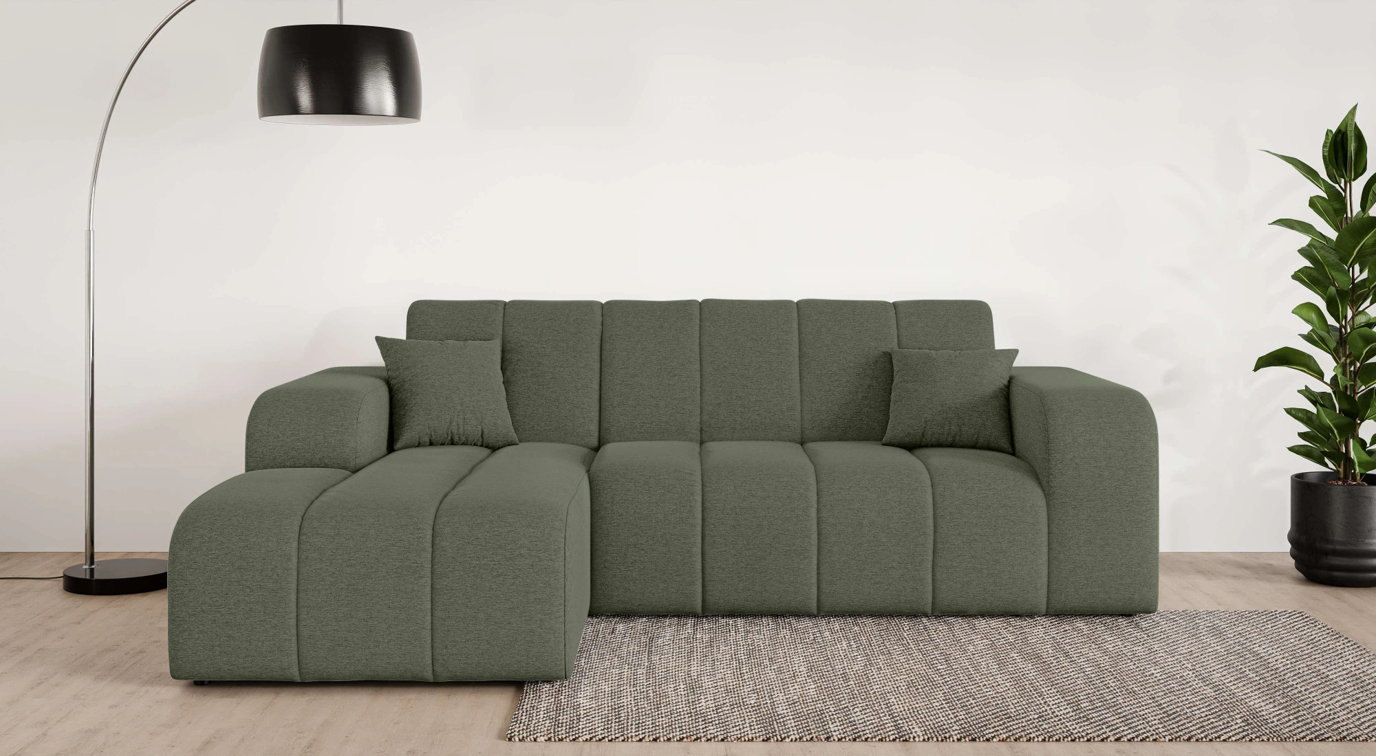 INOSIGN Ecksofa "CASSY L-Form, Schlafsofa mit Bettkasten, Maße B/T/H: 245/1 günstig online kaufen