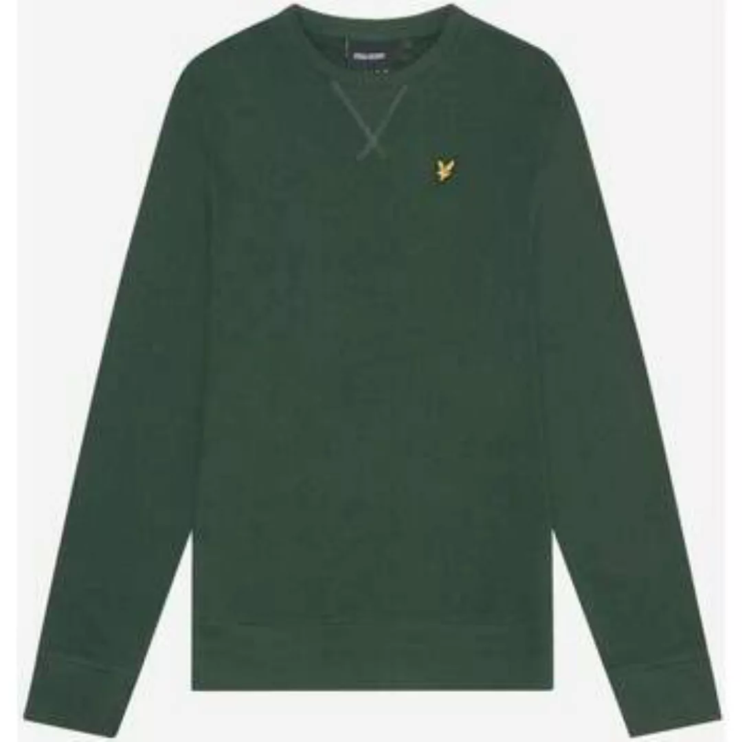 Lyle & Scott  Pullover Sweatshirt mit Rundhalsausschnitt – argyle teal günstig online kaufen