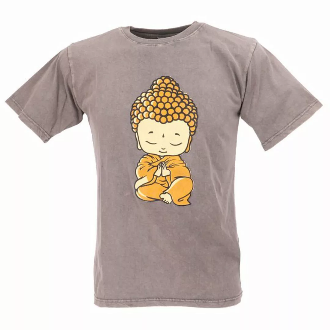 Guru-Shop T-Shirt Tibet & Buddhist Art T-Shirt, Little Buddha.. alternative günstig online kaufen