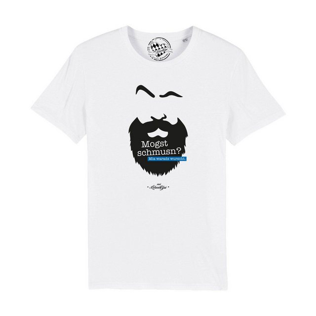 Bavariashop T-Shirt Herren T-Shirt "Mogst schmusn? günstig online kaufen