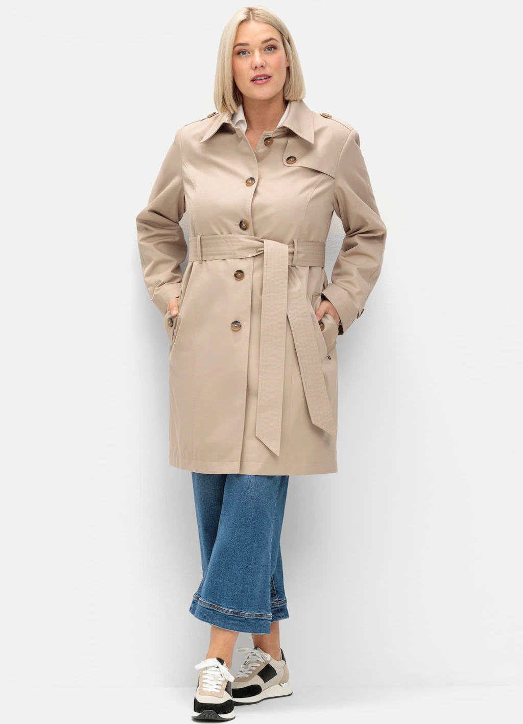 Sheego Trenchcoat günstig online kaufen