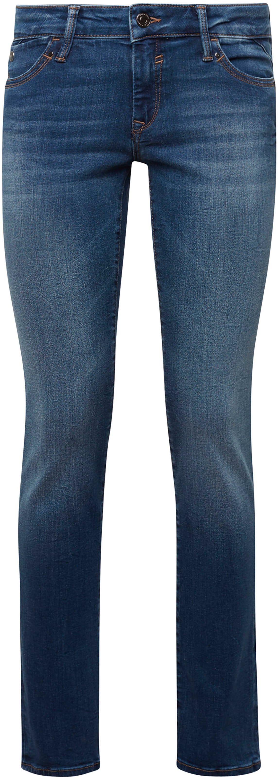 Mavi Damen Jeans Lindy - Skinny Fit - Blau - Mid Foggy Glam günstig online kaufen