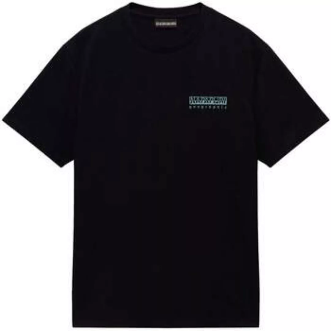 Napapijri  T-Shirts & Poloshirts Vignoni Back T-Shirt Black günstig online kaufen