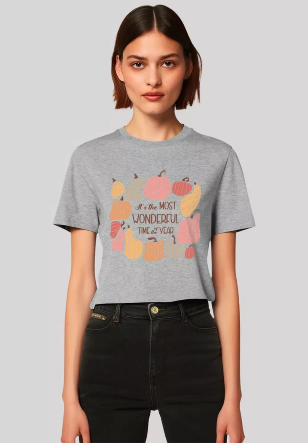 F4NT4STIC T-Shirt Pumpkins most wonderful time of the year Premium Qualität günstig online kaufen