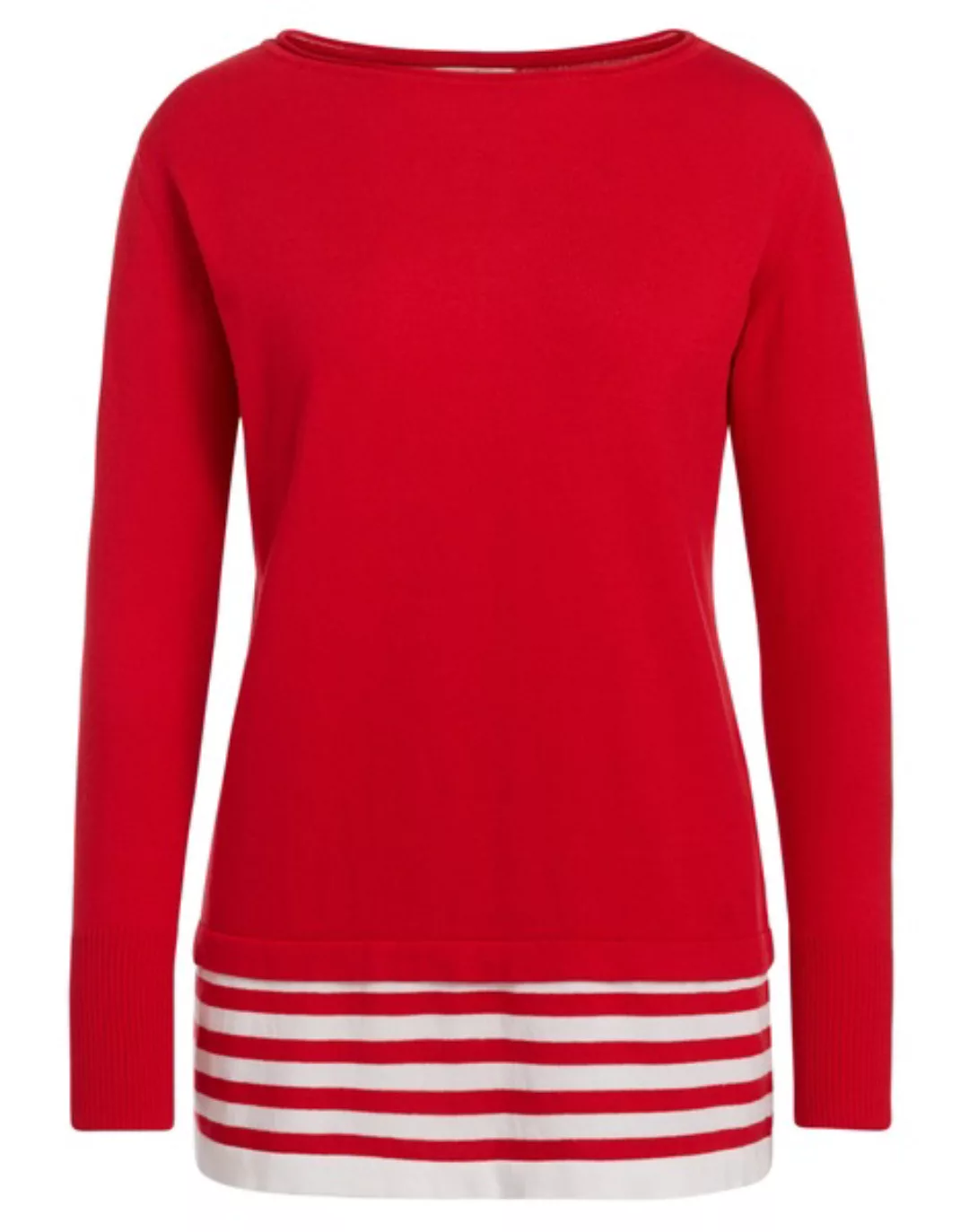 "Green Life" Pullover Lagenlook Rot günstig online kaufen