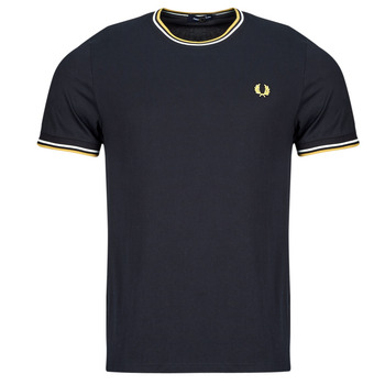 Fred Perry M1588 Twin Tipped T Shirt marine - Größe XXL günstig online kaufen