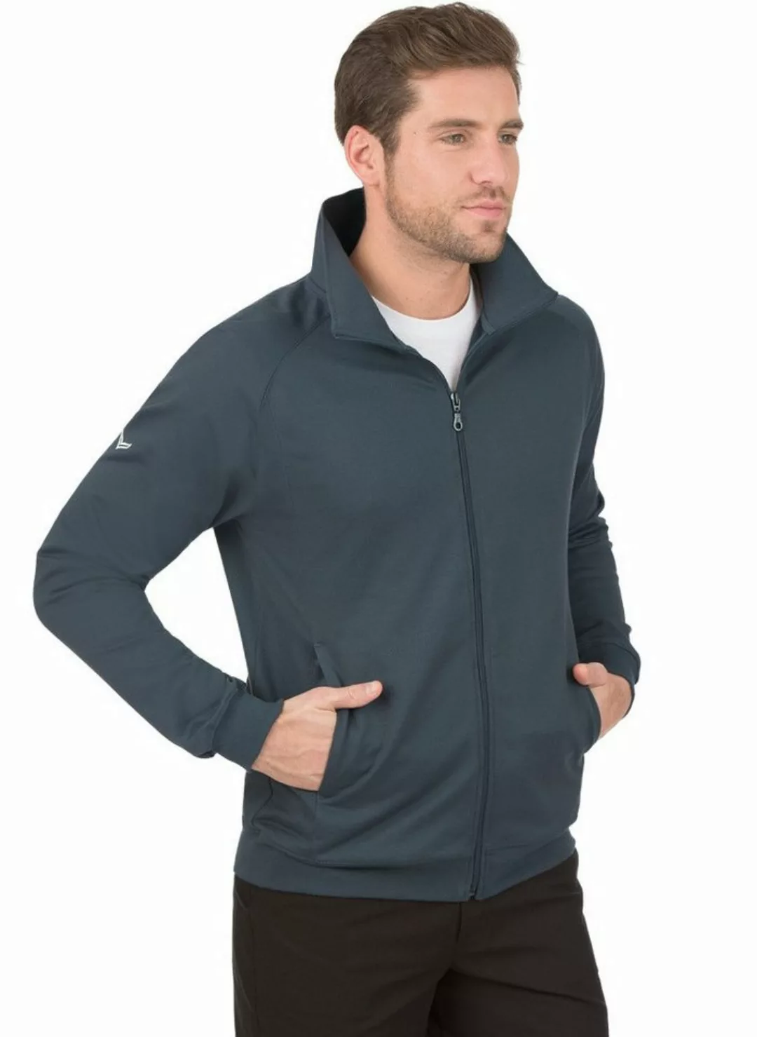 Trigema Sweatjacke TRIGEMA Raglanjacke aus Sweat-Qualität (1-tlg) günstig online kaufen