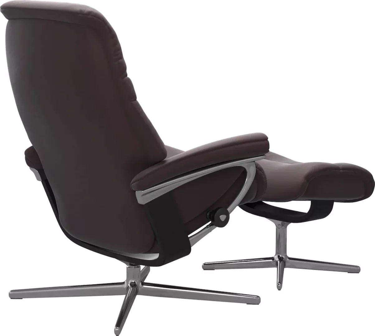 Stressless Fußhocker "Sunrise", mit Cross Base, Größe S, M & L, Holzakzent günstig online kaufen