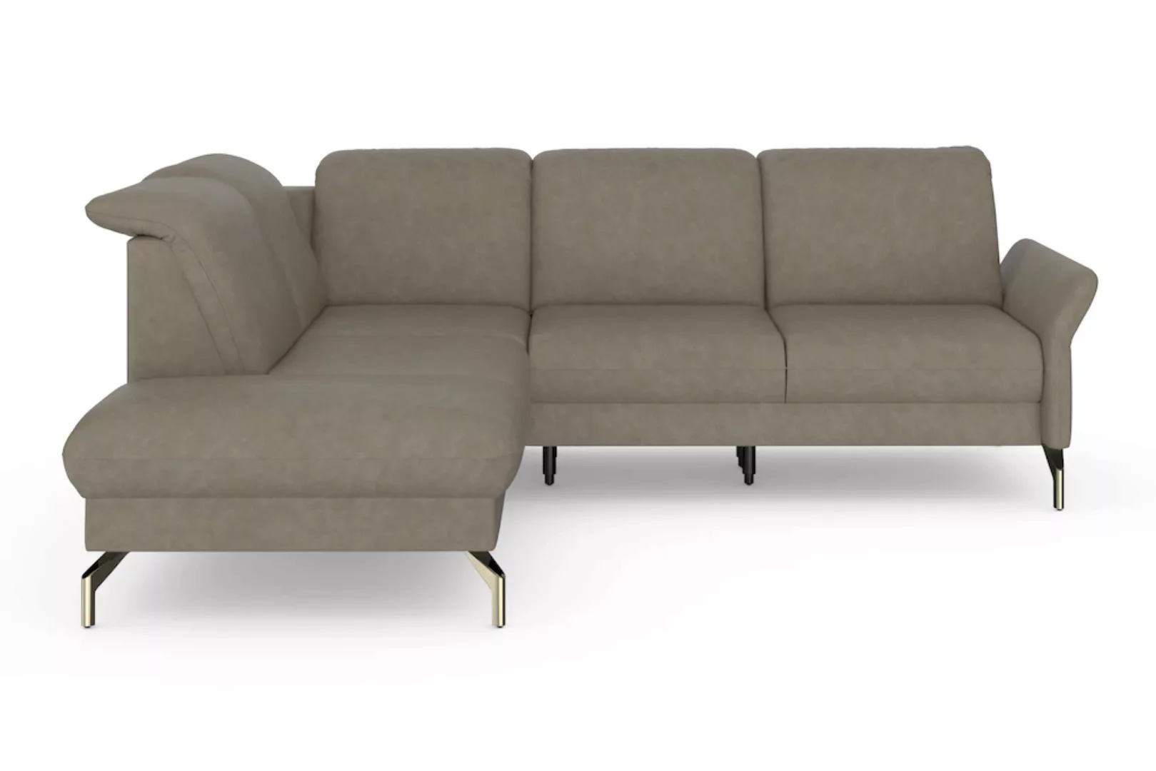 sit&more Ecksofa »Fashion L-Form«, wahlweise mit Kopfteilverstellung, Vorzi günstig online kaufen
