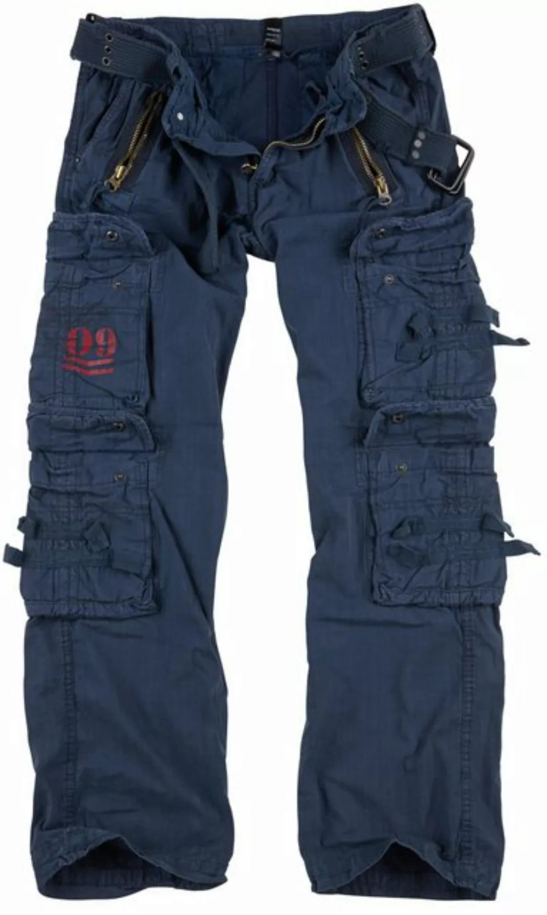 Surplus Raw Vintage Cargohose ROYLA TRAVELER Trouser Cargo Hose royalblue günstig online kaufen