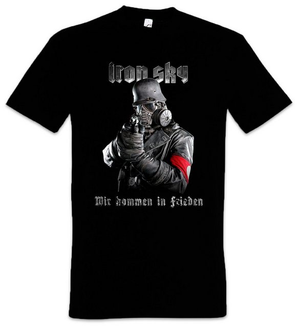 Urban Backwoods Print-Shirt Iron Sky Soldier Herren T-Shirt Glocke Ufo Haun günstig online kaufen