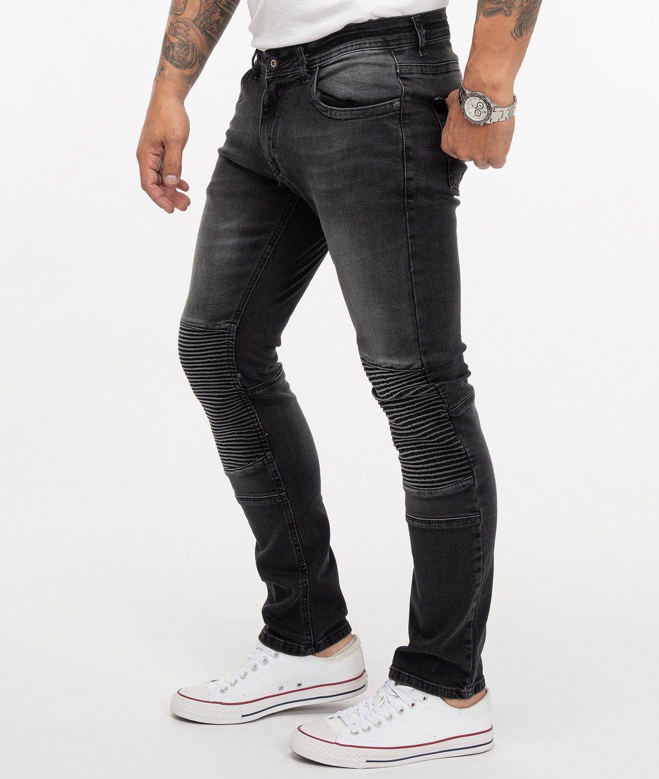 Rock Creek Slim-fit-Jeans Herren Jeans Slim günstig online kaufen