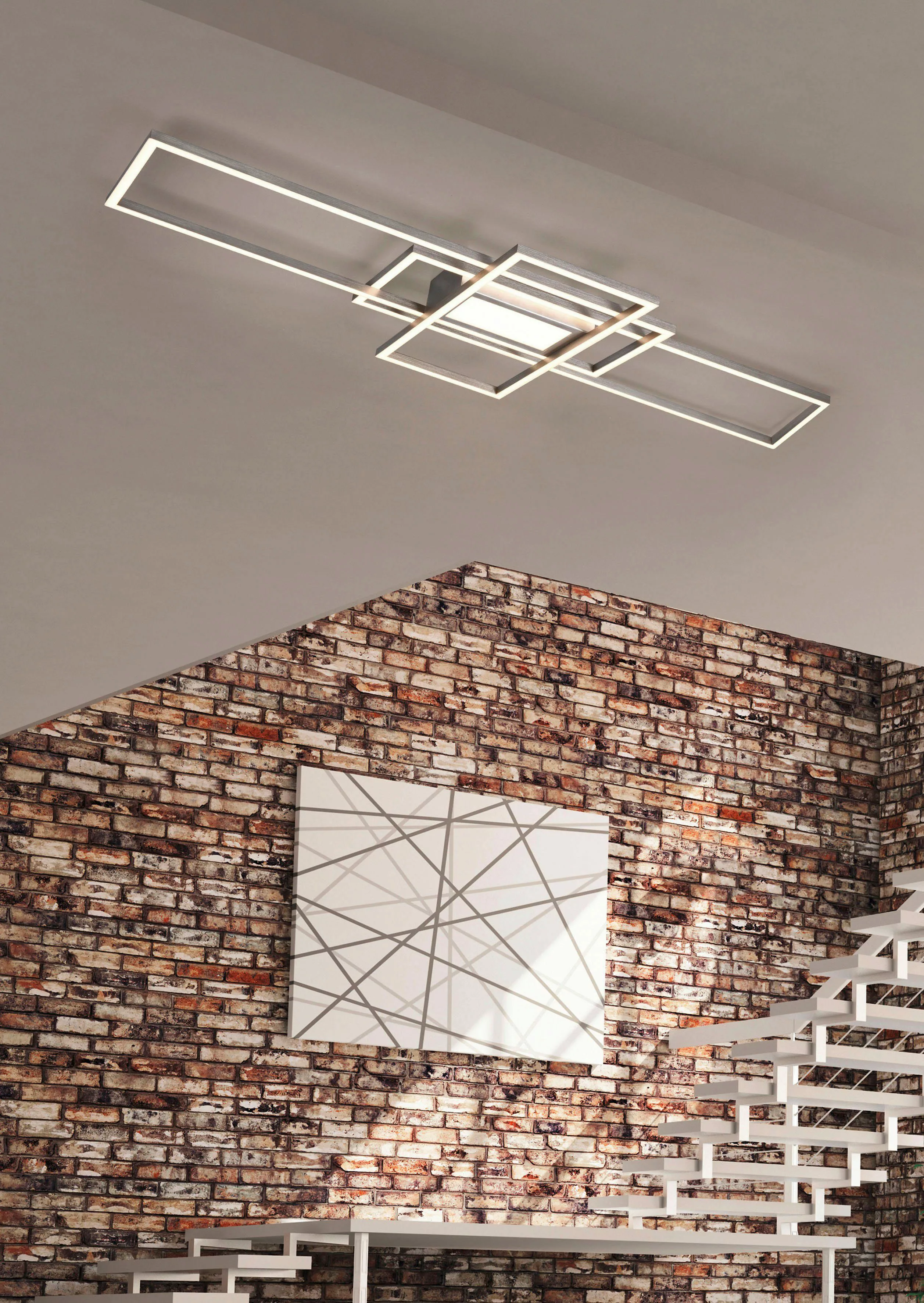 TRIO Leuchten LED Deckenleuchte MILA, Dimmfunktion, günstig online kaufen