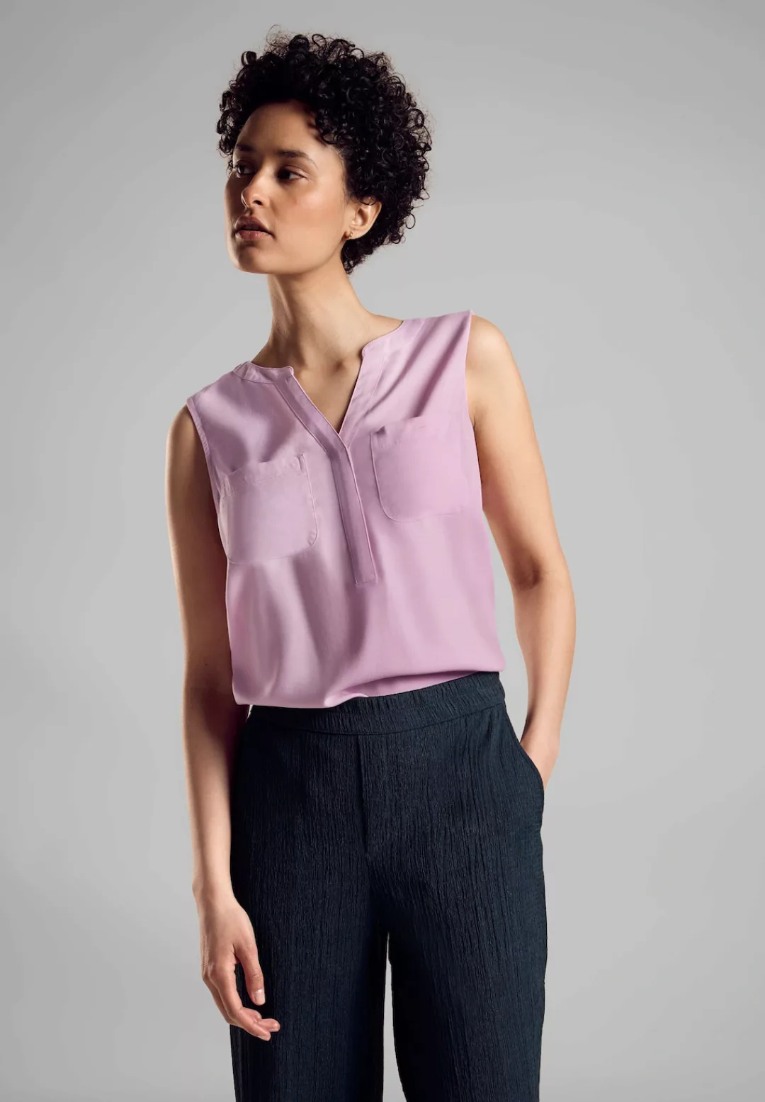 STREET ONE Blusentop, aus softer Viskose günstig online kaufen