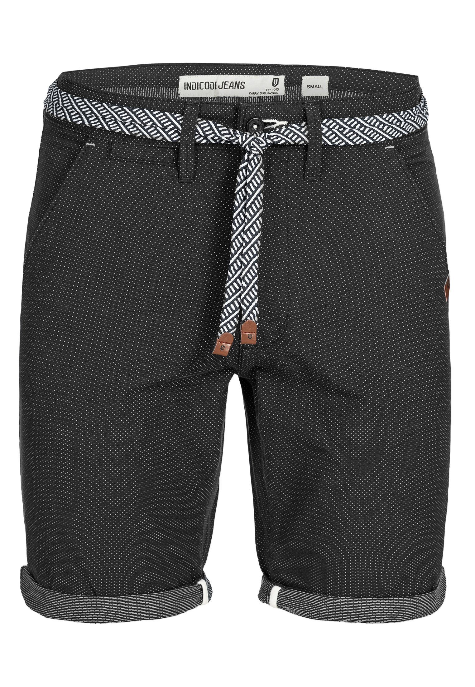 Indicode Chinoshorts Acton praktische Chino Taschen günstig online kaufen