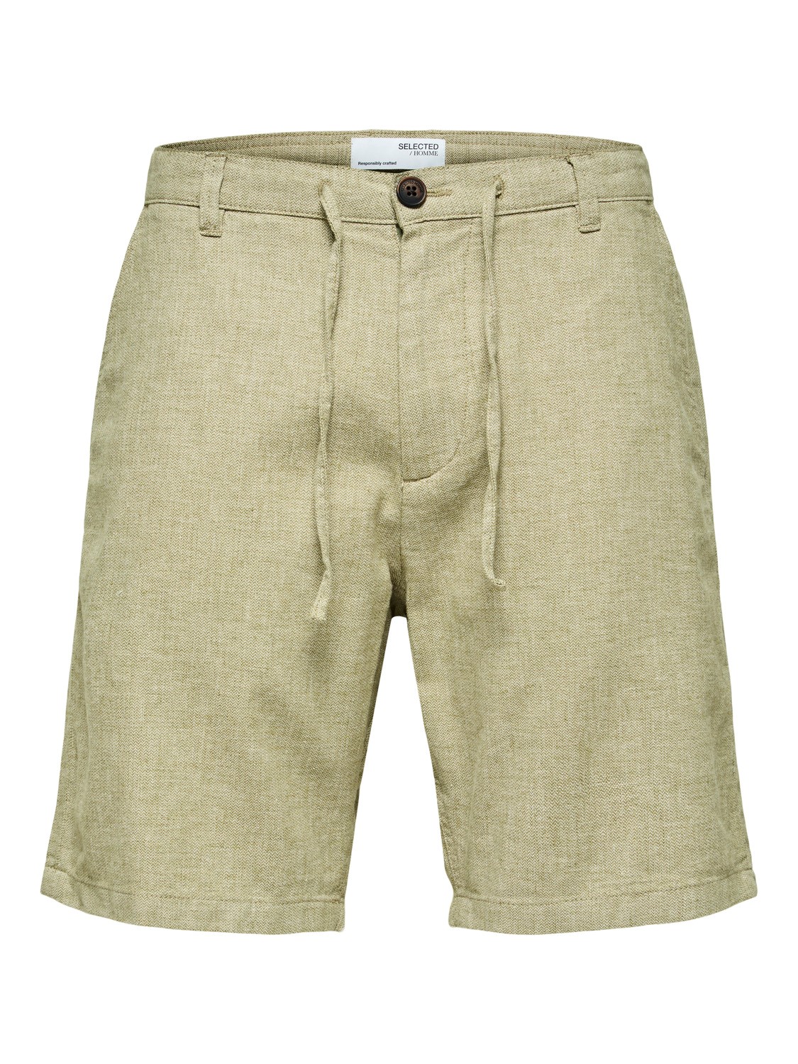 Selected Herren Chino Shorts SLHREGULAR-BRODY LINEN Regular Fit günstig online kaufen