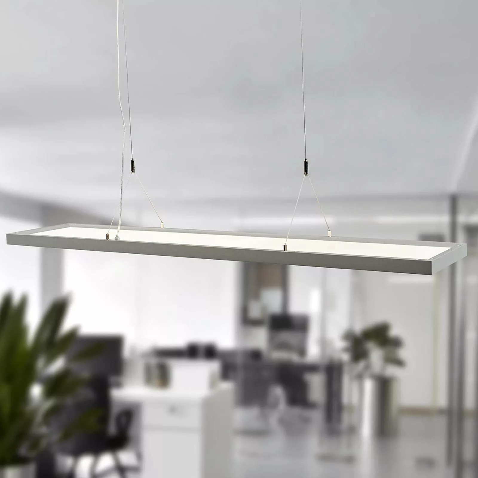 Dimmbare LED-Office-Hängeleuchte Divia günstig online kaufen