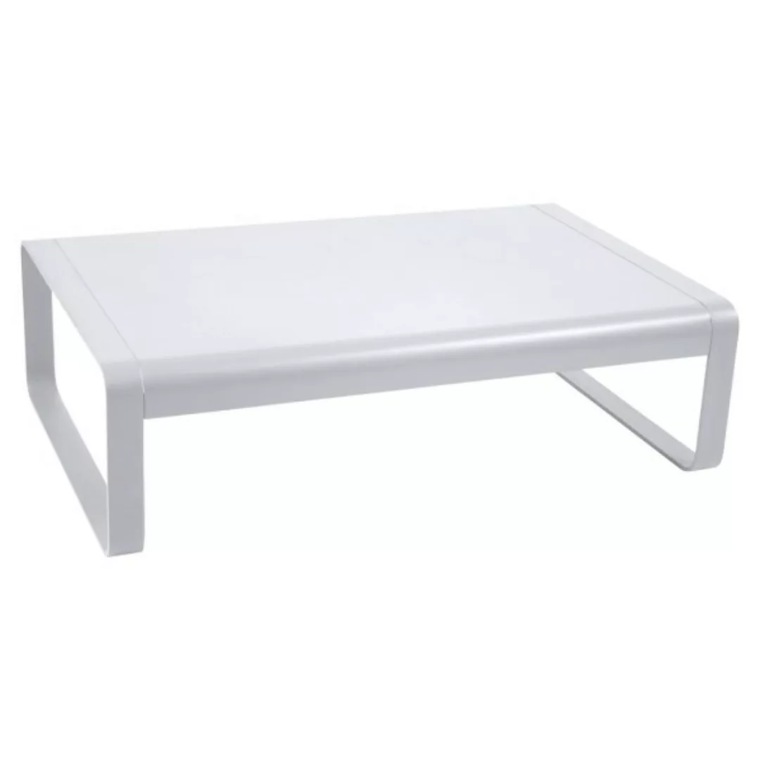 Bellevie niedriger Lounge-Tisch 103 x 75cm Baumwollweiß günstig online kaufen
