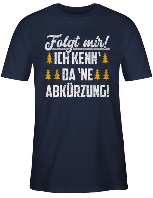 Shirtracer T-Shirt Folgt mir! Ich kenn' da 'ne Abkürzung! Sport Zubehör günstig online kaufen