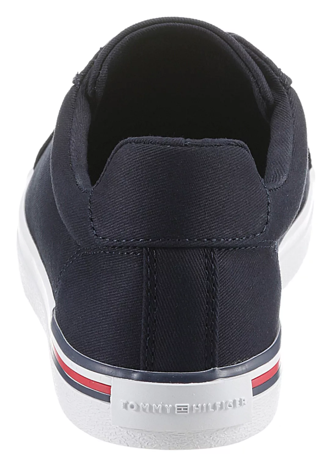 Tommy Hilfiger Sneaker "ESSENTIAL STRIPES SNEAKER", mit Streifen in der Lau günstig online kaufen