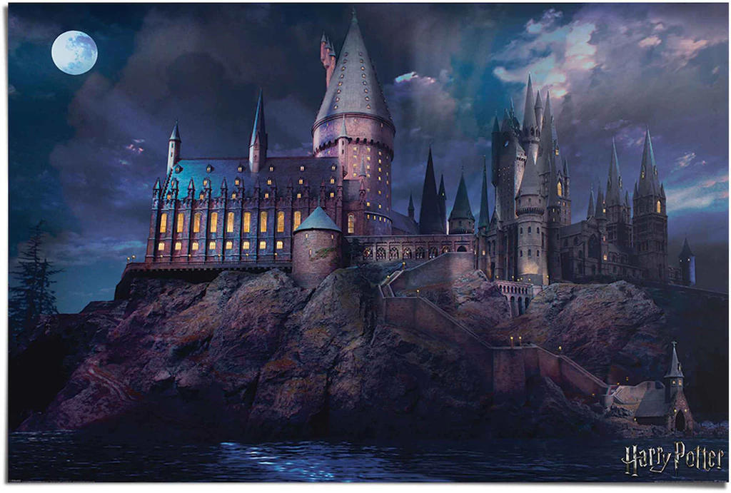 Reinders Poster "Harry Potter Hogwarts", (1 St.) günstig online kaufen