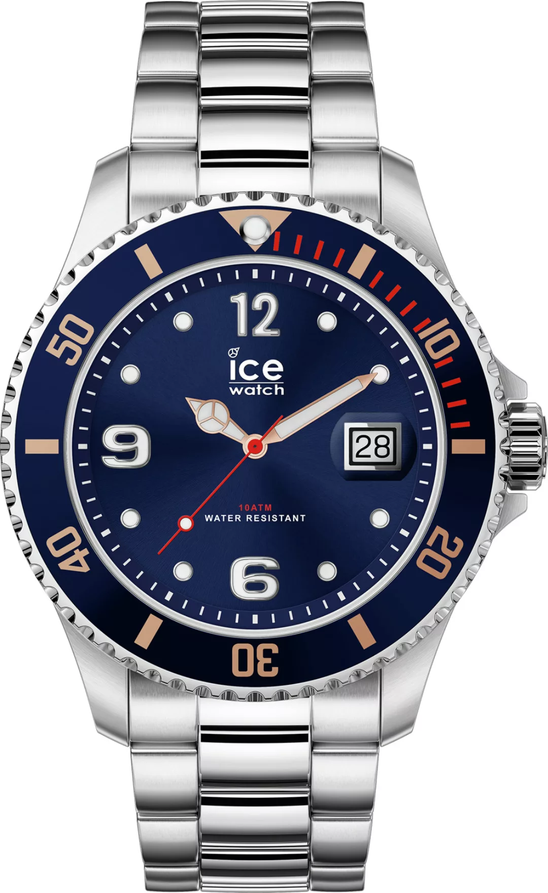 Ice Watch ICE steel - Manhattan blue - L 017666 Herrenuhr günstig online kaufen