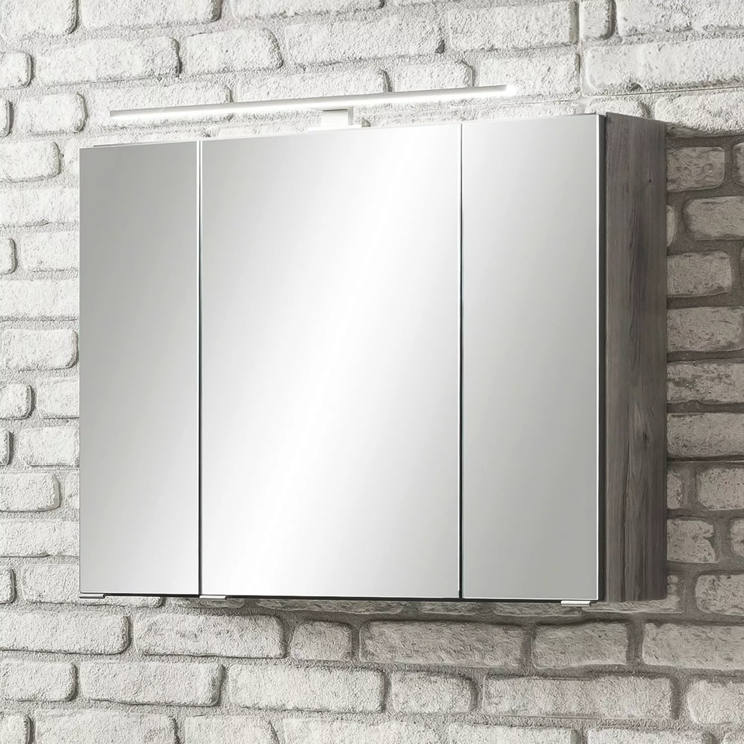 möbelando Spiegelschrank 80 x 64 x 20 cm (B/H/T) günstig online kaufen