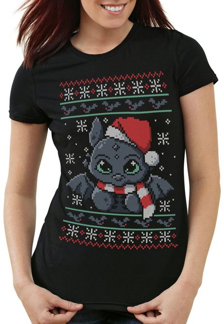 style3 T-Shirt Nordische Weihnachten Ugly Sweater wikinger x-mas weihnachts günstig online kaufen