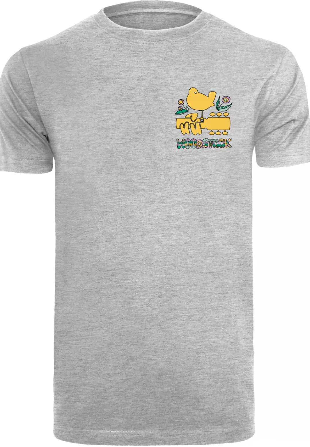 F4NT4STIC T-Shirt "Woodstock Brust Logo", Print günstig online kaufen