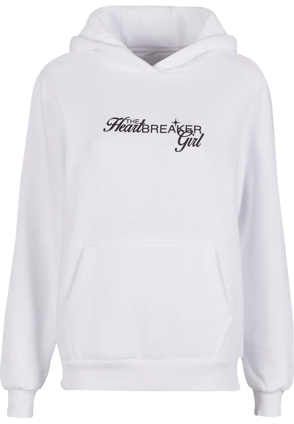 Miss Tee Kapuzenpullover "Miss Tee Heartbreaker Girl Ladies Fluffy Hoody" günstig online kaufen