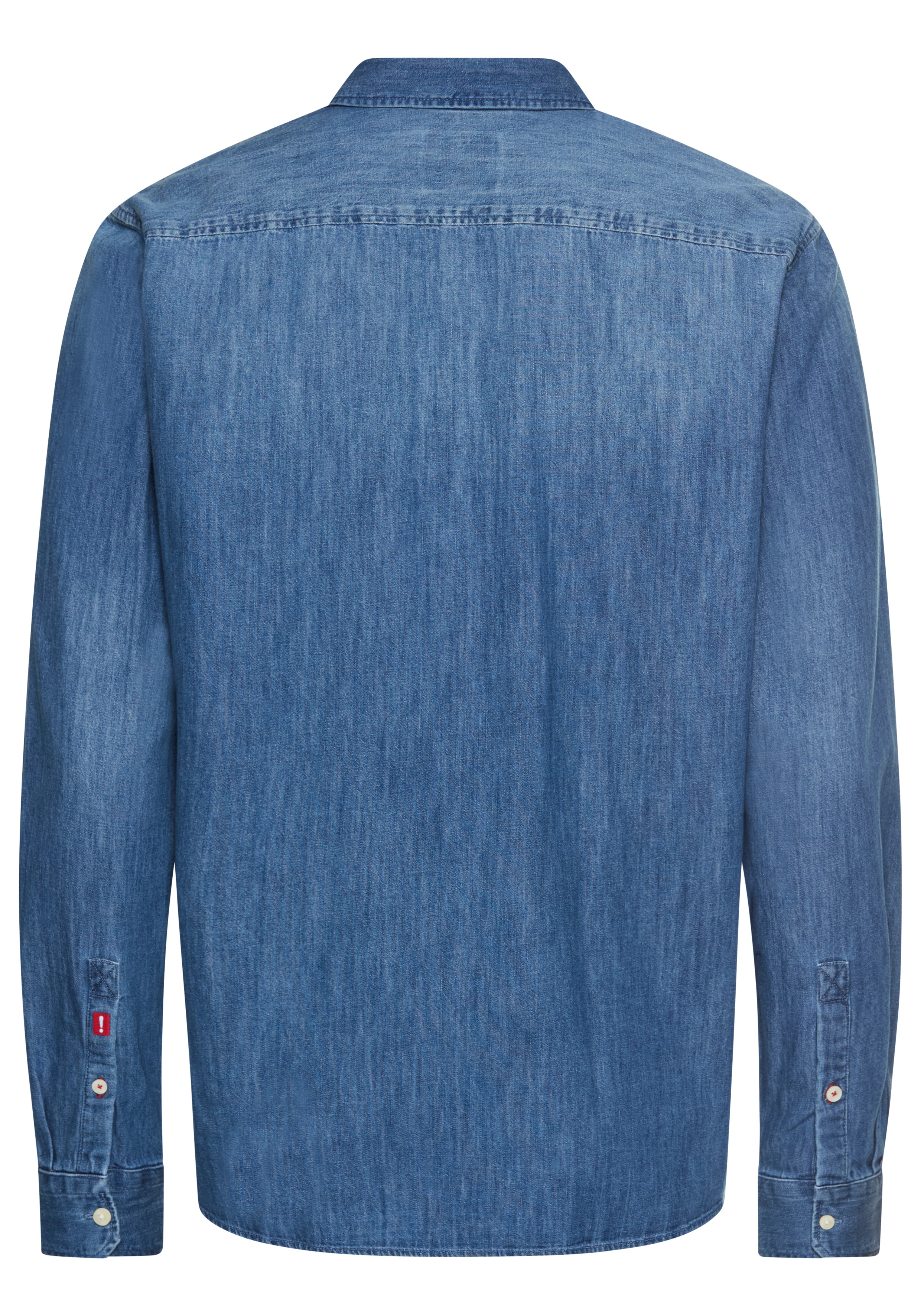 Joop Jeans Jeanshemd "Hanson3-W", Kentkragen, leicht gewaschene Optik günstig online kaufen