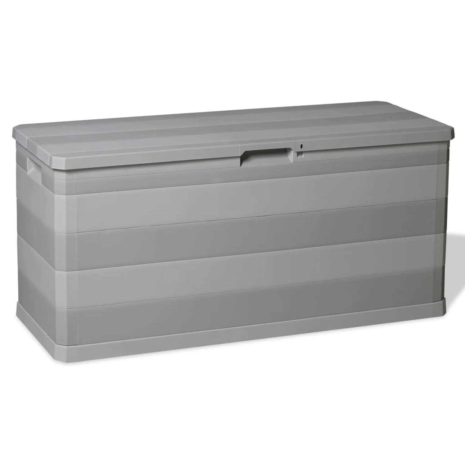 furnicato Gartenbox Grau 117×45×56 cm günstig online kaufen