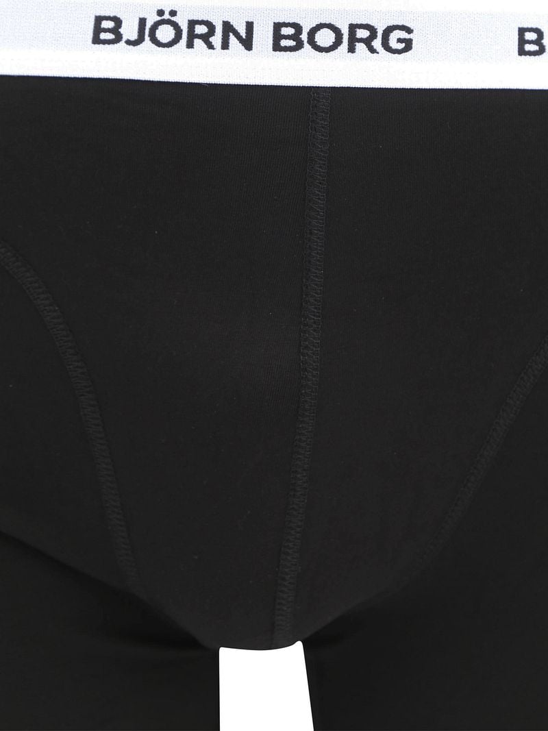 Bjorn Borg Boxers Cotton Stretch 5-Pack Schwarz - Größe XXL günstig online kaufen