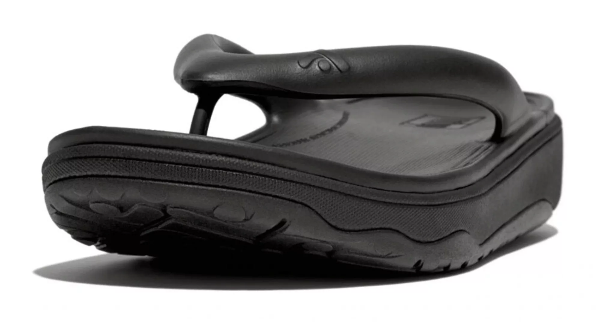 Fitflop Zehentrenner "RELIEFF RECOVERY TOE-POST SANDALS - TONAL RUBBER" günstig online kaufen