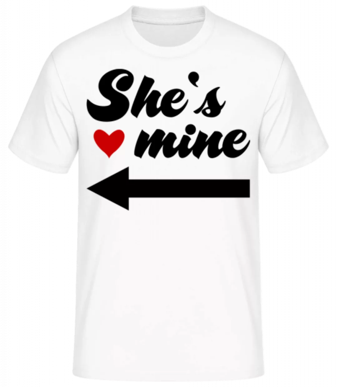 She Is Mine · Männer Basic T-Shirt günstig online kaufen