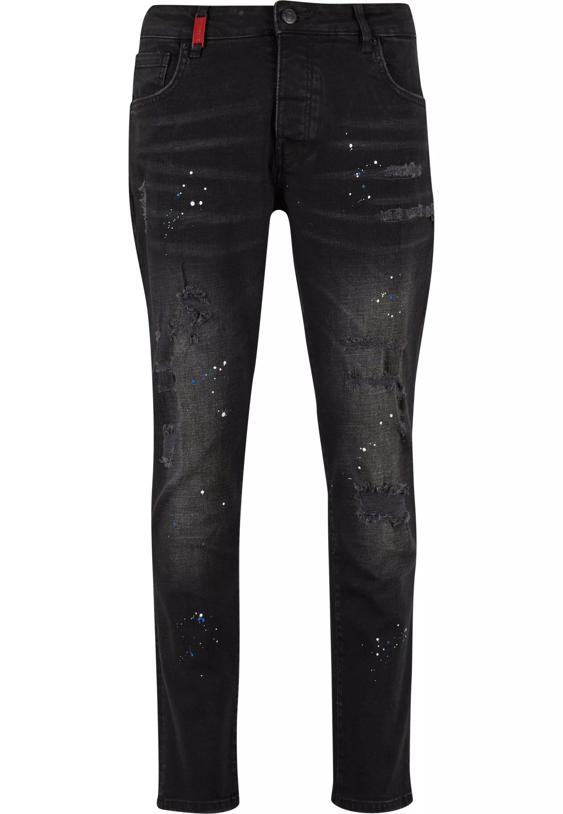 2Y Premium Bequeme Jeans "2Y Premium 2Y LEONARDO RIPPED SLIM FIT JEANS" günstig online kaufen