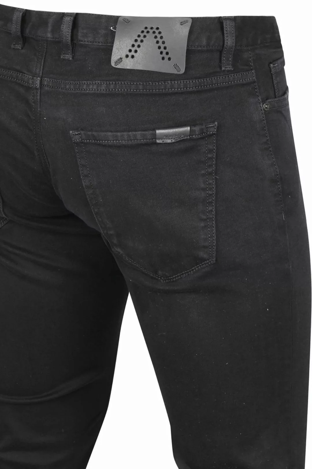 Alberto Slim DS Dual Flex Denim Schwarz - Größe W 36 - L 36 günstig online kaufen