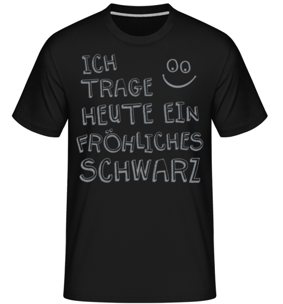 Ich Trage Ein Fröhliches Schwarz · Shirtinator Männer T-Shirt günstig online kaufen