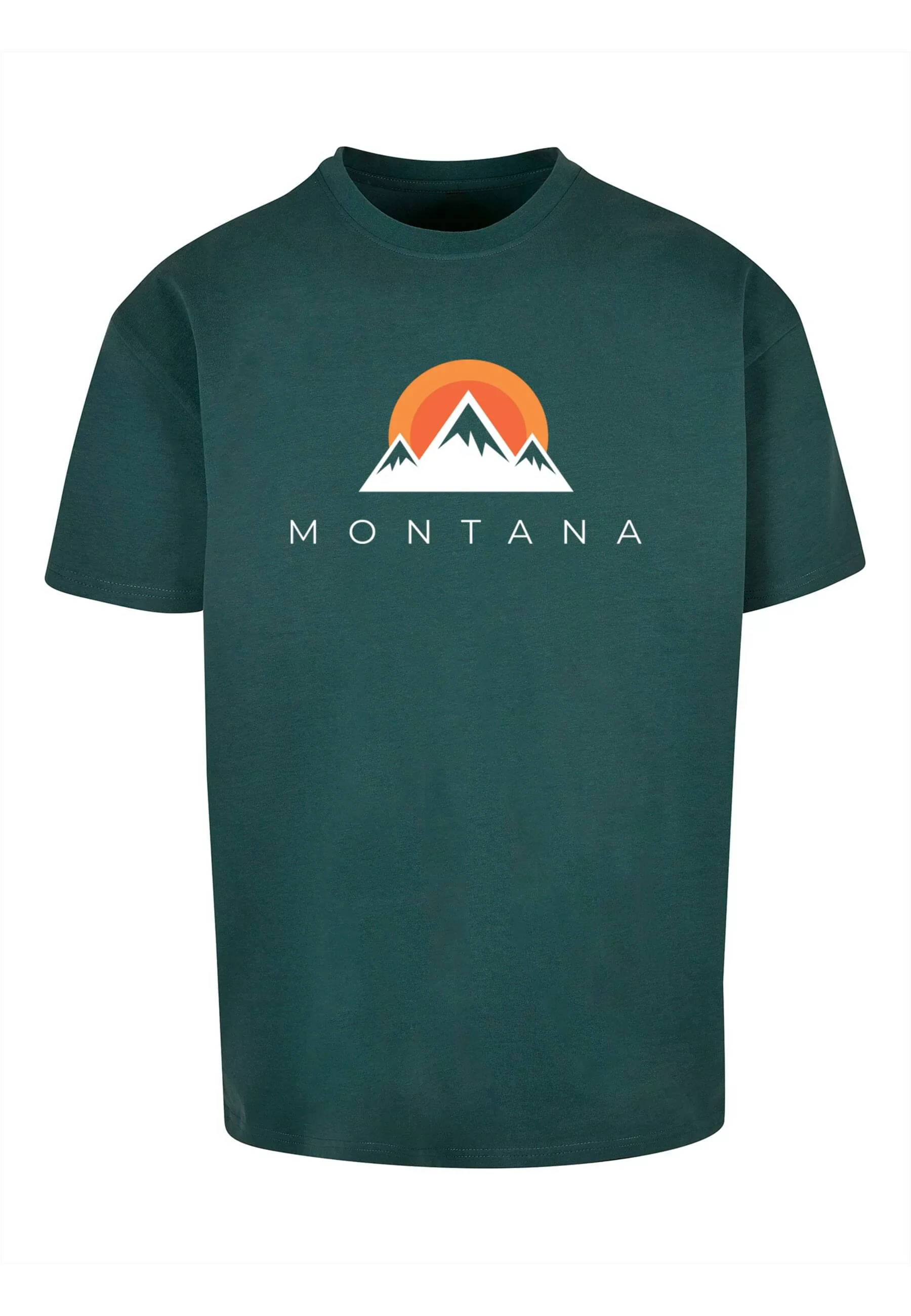 Merchcode T-Shirt "Merchcode Herren Montana X Heavy Oversize Tee-BY102", (1 günstig online kaufen