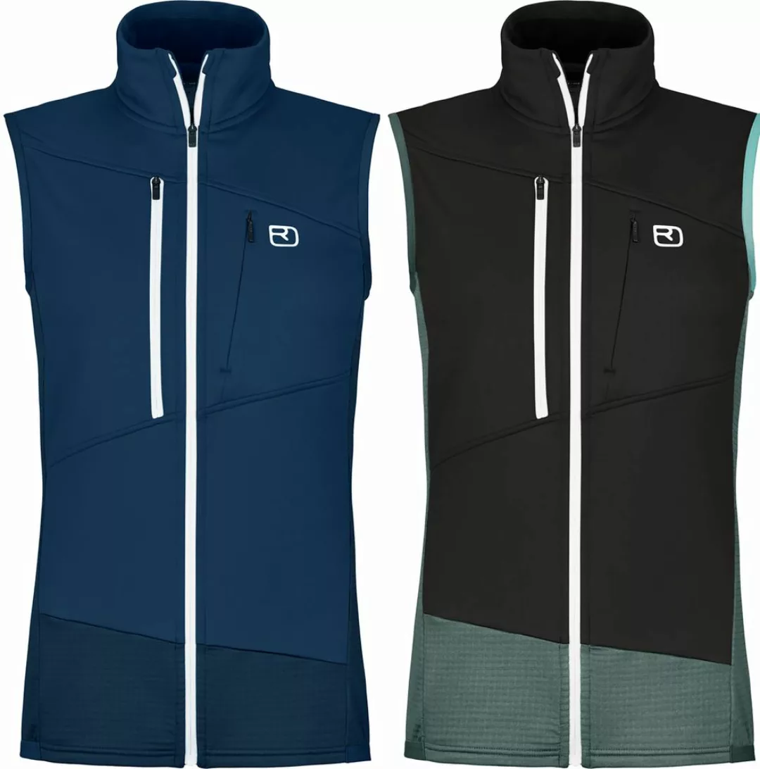 Ortovox Fleece Grid Vest Women - Fleece Jacke günstig online kaufen