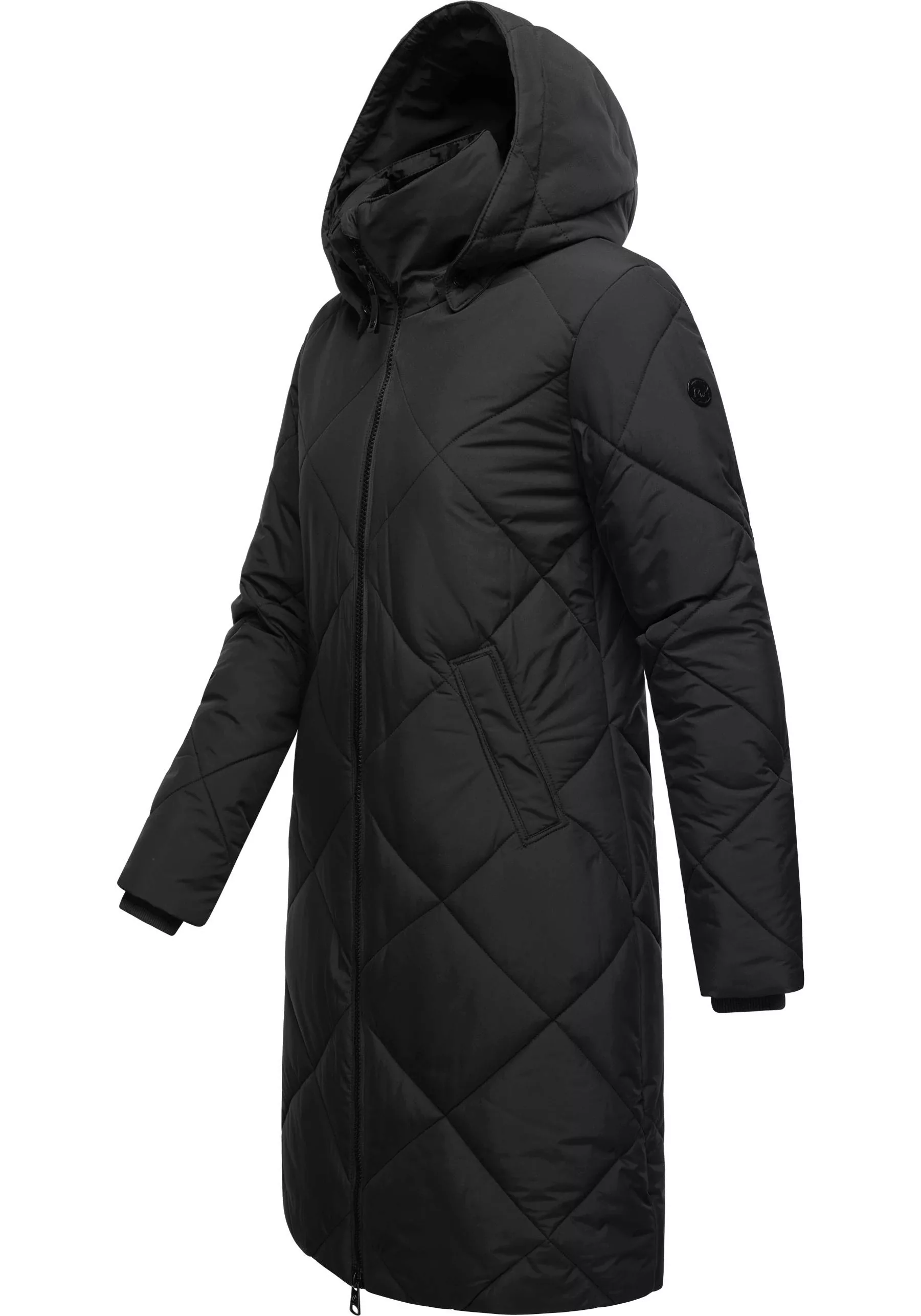 Ragwear Steppmantel "Rebela", stylischer Winterparka mit abnehmbarer Kapuze günstig online kaufen