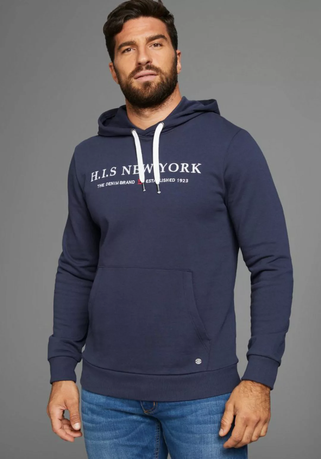 H.I.S Kapuzensweatshirt mit Logoprint - NEUE KOLLEKTION günstig online kaufen