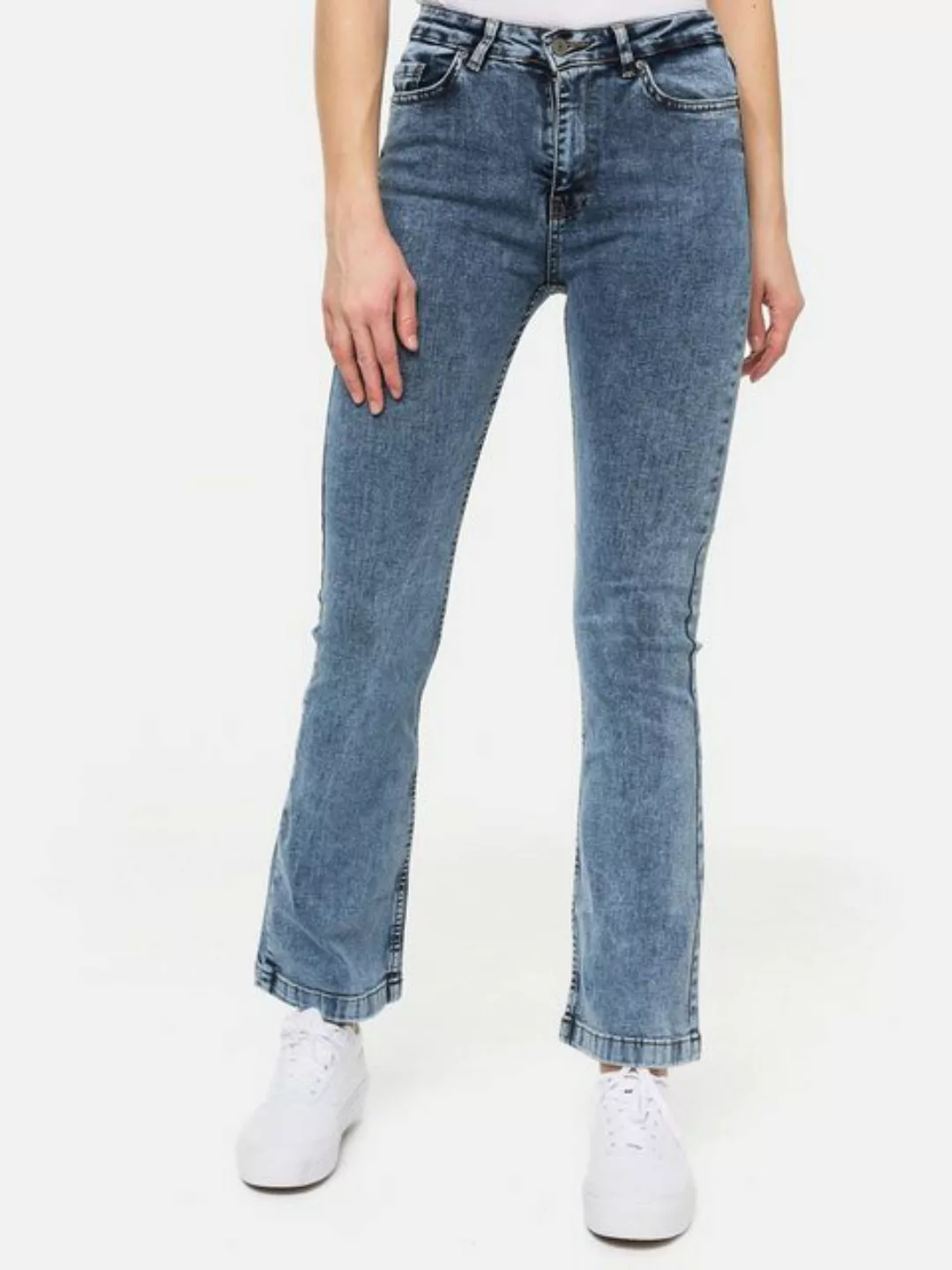 Tazzio Bootcut-Jeans F122 Damen Jeans Hose Jeanshose günstig online kaufen