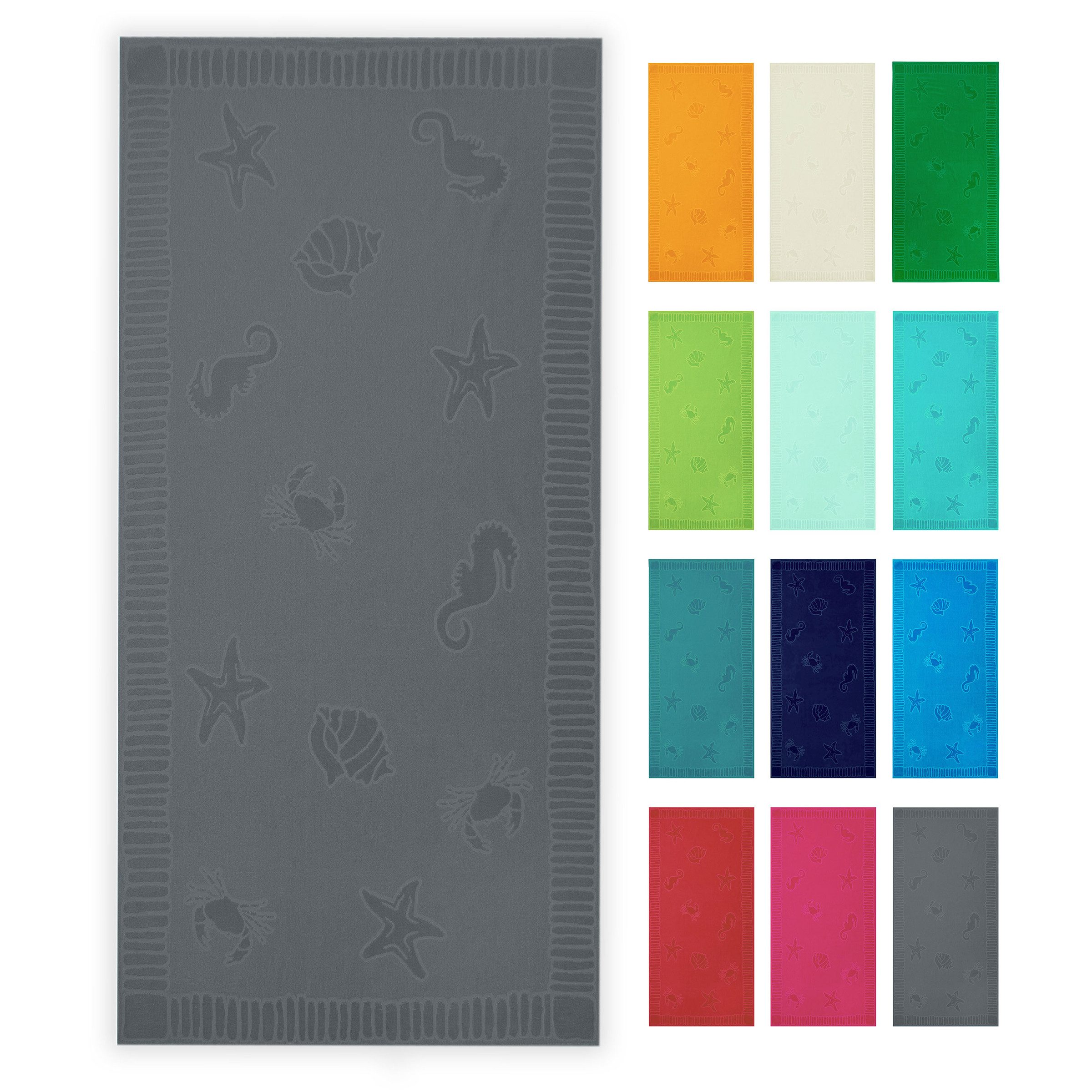 ZOLLNER Strandtuch, Frottier (1-St), 100 x günstig online kaufen