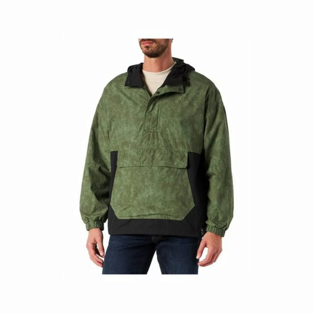 QS Allwetterjacke Windbreaker zum Überziehen Label-Patch, Kontrast-Details günstig online kaufen