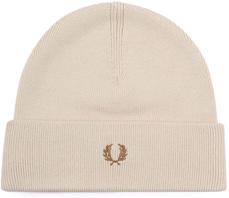 Fred Perry Mütze Wolle Hellbeige - günstig online kaufen