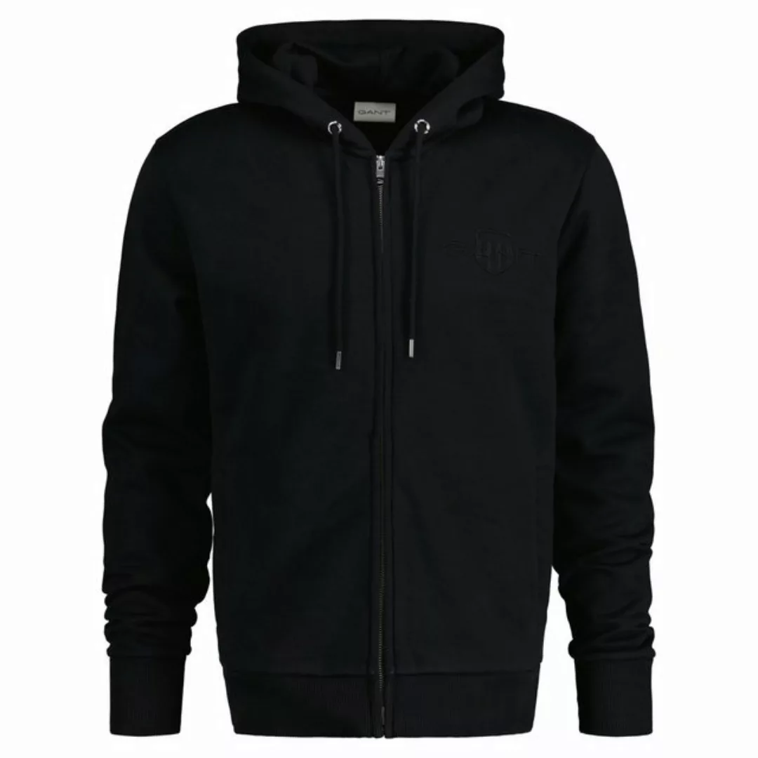 Gant Sweatshirt Herren Sweatjacke mit Kapuze - REGULAR TONAL günstig online kaufen