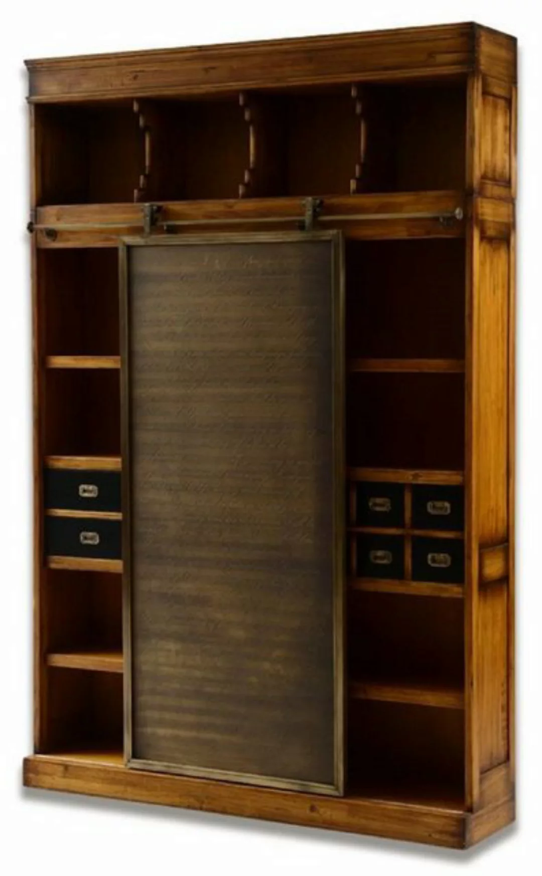 Casa Padrino Stauraumschrank Casa Padrino Luxus Vintage Stil Bücherschrank günstig online kaufen