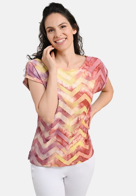 BICALLA T-Shirt Shirt T&D Zig Zag - 14/terra-cream (1-tlg) günstig online kaufen